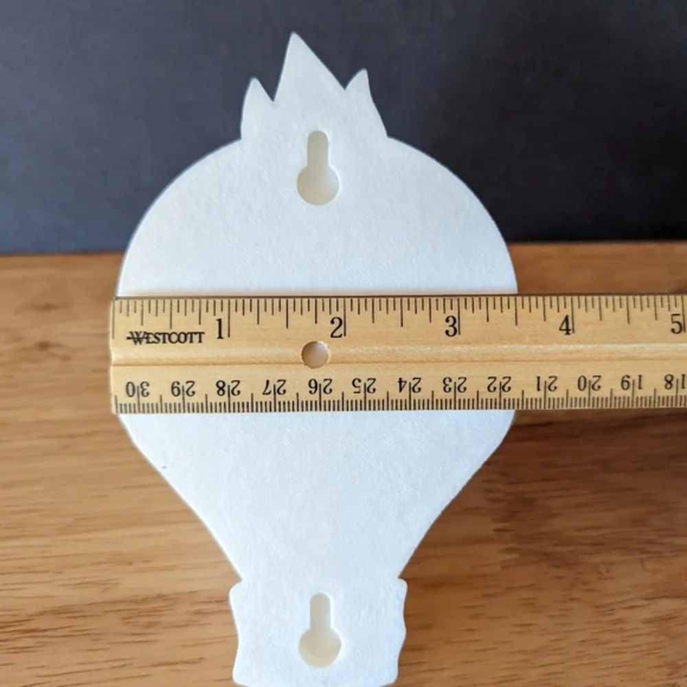Duck Head Wall Mount Towel/Headset Holder  3D Filament Print‎ White - Picture 10 of 12